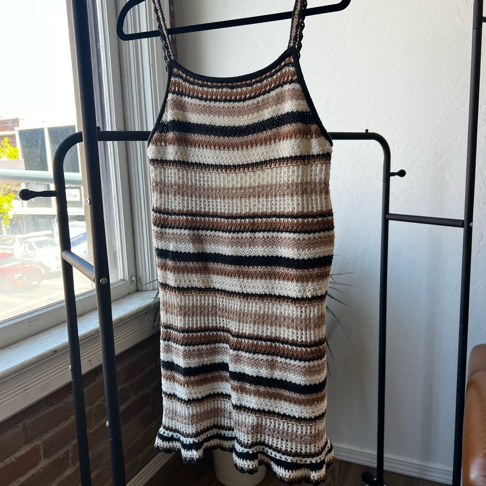 Striped Knit Dress